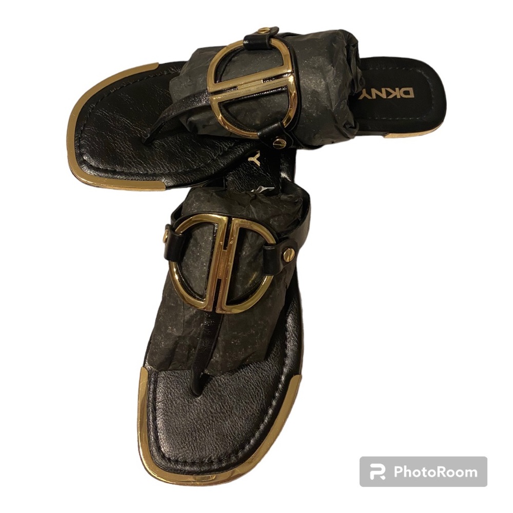 DKNY Hartford Flat Slip on Sandals